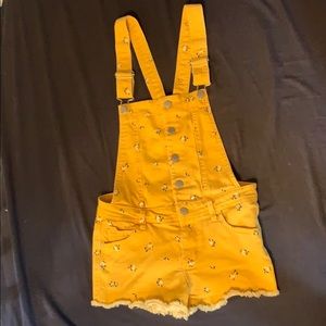 Overall Shorts